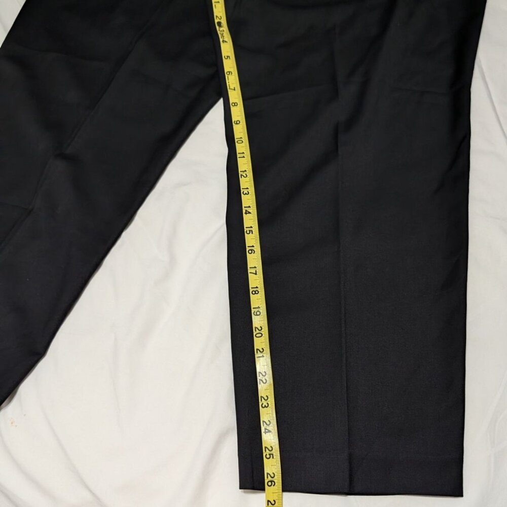 Jones New York Womens Black Stretch Slim Fit Pants 20WP Petite Runway Style - Picture 14 of 15